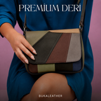 Buka Leather Venezia deri çanta - Multi