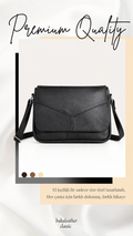 Buka Leather Milano deri çanta - Siyah